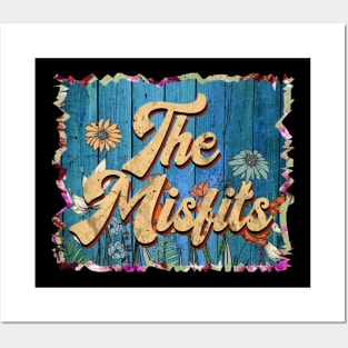 Vintage Misfits Name Flowers Limited Edition Classic Styles Posters and Art